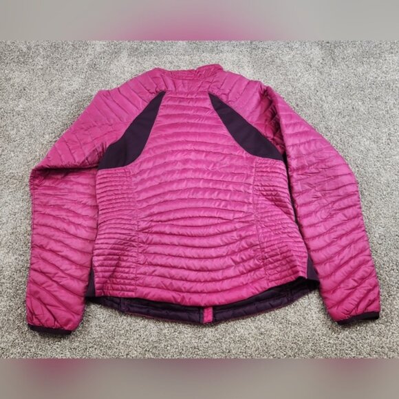 Eddie Bauer First Ascent Microtherm Storm Down Puffer Style Jacket Coat Womens M - Picture 2 of 4